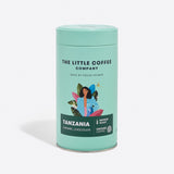 Single-origin coffee bundle 1 Tanzania coffee tin and 1 Jamaica Blue Mountain coffee bag (250g)